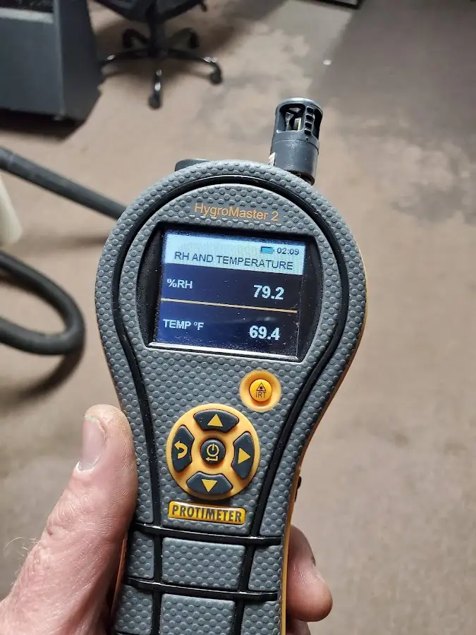 Moisture meter humidity assessment for Mold Remediation & Removal in North Tonawanda
